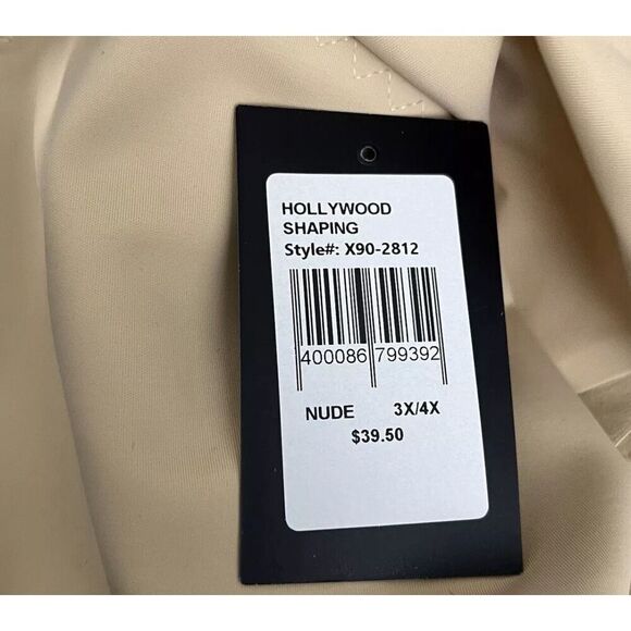 Frederick’s Of Hollywood Shaping Teddy Bodysuit Nude Plus Size 3X/4X - Picture 3 of 5